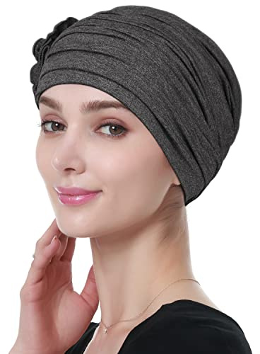 Alnorm Blumen-Design Chemo-Haarausfall-Kappen Krebs-Kopfbedeckung für Frauen
