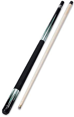 Billard Queue Pool-Stick für Damen, Pool-Queue-Stick aus kanadischem Ahorn mit sehr schönem Griff 57 mit 10,5 mm Spitzen llxyzrzbhd 230109(Color:Black,Size:)