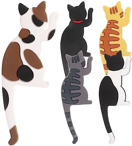 DOITOOL Katzenhaken 5 Stück Für Katzen Kühlschrankhaken Strapazierfähig
