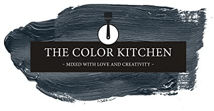 Livingwalls THE COLOR KITCHEN universelle Wandfarbe - Malerfarbe für Wohnräume und Arbeitszimmer - matte Innenfarbe in Blau - 2,5l Deckfarbe in TCK3013
