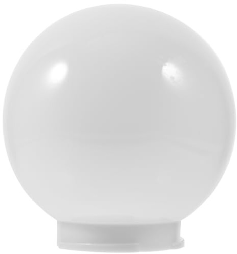 Housoutil Givré Verre Globe Abat-Jour Remplacement Boule De Verre De Abat-Jour Couverture Sphère Abat-Jour Pour Pendentif Lumière Lustre Applique Murale