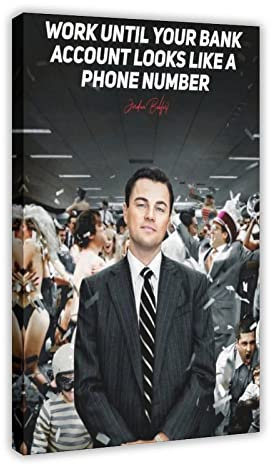 Filmposter The Wolf of Wall Street, 60 x 90 cm
