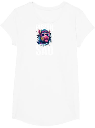 Apres Ski Pisten Sau | Ski Urlaub Party Spruch T-Shirt