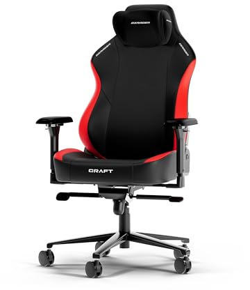 DXRacer Craft XL Schwarz & Rot EPU Leder das Orginal Gaming Stuhl