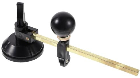 EXCEART 2st Kompass Glasmesser Glasschneider Für Flaschen Glasschneider Für Dickes Glas Glasflaschenschneider-Set Für Alle Formen Kreisschneider Kompassmesser Schneiden Metalllegierung