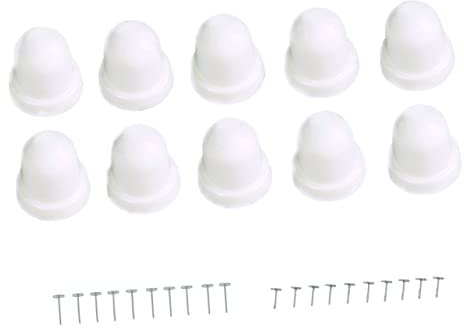 Fixation Antidérapante pour Draps 8 Pièces en Abs et Acier Inoxydable