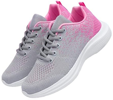 SerendipitousWhisper Tanzsneaker Damen Sneaker Atmungsaktiv Turnschuhe Leicht Laufschuhe Sportschuhe Freizeitschuhe Tanzschuhe Jazzschuhe Cheerleading Schuhe