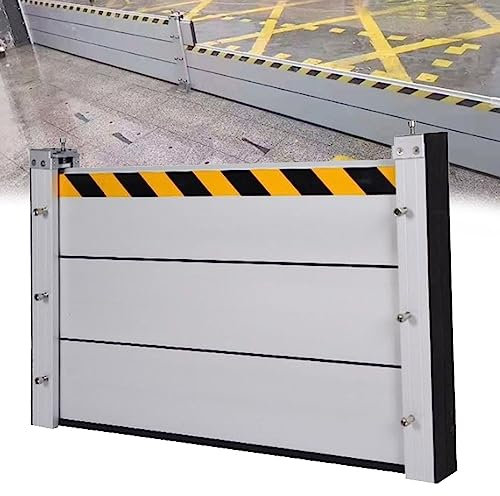 Hochwasserschutz-Kellerfenster, Hochwasserschutz aus Aluminiumlegierung, Gute Wasserdichtigkeit, Hochwasserschutz-Stoppsystem für den Außenbereich für Garageneinfahrt, Tür, Straße,150x60cm