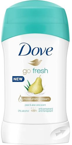 Dove Go Fresh Deodorant Birne und Aloe Vera Antitranspirant 48H Stick 40 ml (1)