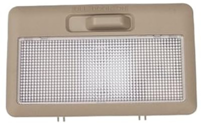 XEBRAD Beige Gray New Car Interior Roof Dome Lamp, for Suzuki, for SX4 Swift Reading Light Plafonnier pour Console de pavillon(Beige-02)