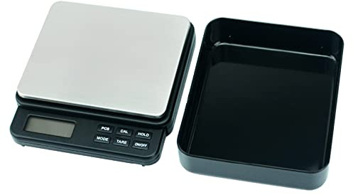 Bilancia da cucina digitale con 4 unità LCD retroilluminato blu Display elettrico per alimenti bilancia per cucinare/cuocere per la casa