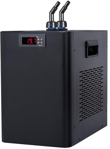 Enfriador de acuario de 160L/300L/500L, enfriador de agua, enfriador de agua con compresor de diseño silencioso, refrigeración para siste hidropónico, medusas, arrecife de coral