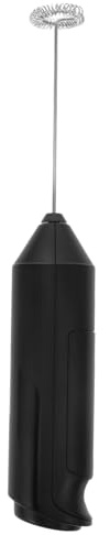 MOLUCKFU Mousseur à Lait Électrique Portatif Moteur Puissant Facile à Nettoyer Mousse Automatique Fouet Lait pour Café pour Boissons Chaudes et Froides