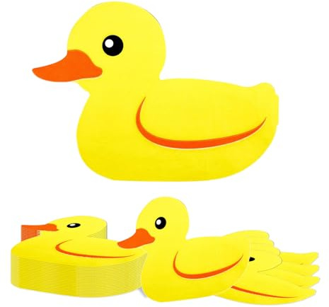 Kotkiddy 20 Pack Rubber Duck Paper Napkins Cute Party Napkins Rubber Duck Party Supplies for Birthday Baby Shower Dinner Picnic Summer Table Decorations
