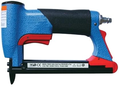 Grapadora profesional para trabajos pesados Clavadora neumática de pasador, pistola grapadora aire 4-16mm, clavadora Gas alambre fino punta larga, clavos tira tipo U(FS8016-B)