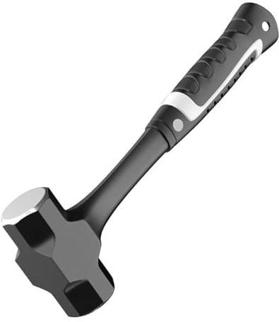 Martillo grande de acero al carbono pesado para construcción de sitios de construcción de pared herramienta de carpintería octogonal industrial