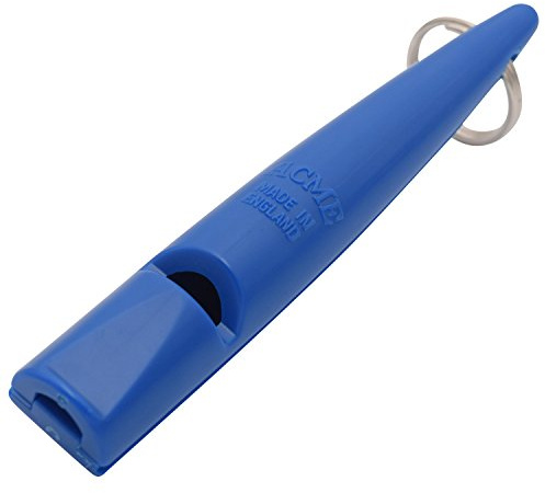 ACME Hundepfeife No. 211,5 mit Anleitung - Das Original aus England: laut und weitreichend (Snorkel Blue)