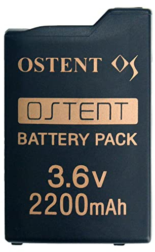 OSTENT Alta Capacidad Calidad Real 2200mAh 3.6V Litio Ion Li-Ion Polímero Recargable Batería de Repuesto Versión Actualizada para Sony PSP 1000 PSP-280 Consola de Video Juegos
