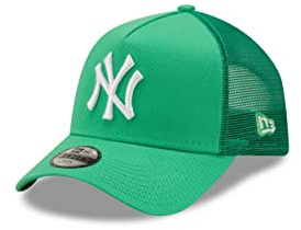 New Era New York Yankees MLB Tonal Mesh Ireland Green 9Forty Kids A-Frame Adjustable Trucker Cap - Youth