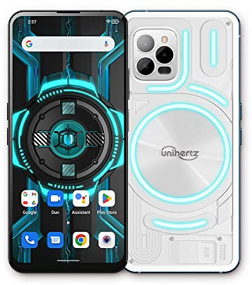 Unihertz Luna - Buntes LED -Licht, Android 12 4G -Smartphone, 108 MP Kamera, 5000 -mAh -Akku und schnelles Laden, NFC, Smartphone und Handy entsperrt