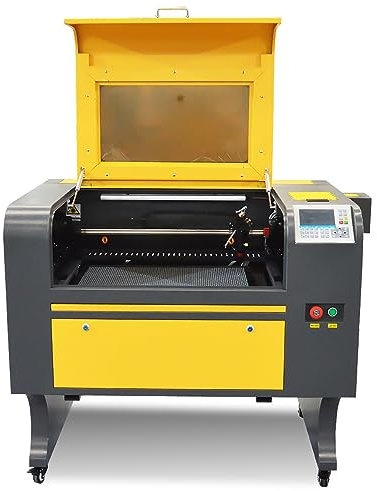 PEIXU 60W Laser Graviermaschine CO2 600mm*400mm Lasergravurmaschine CO2 Lasergraviermaschine CO2 Lasergravur Maschine für Holz und Papier,Leder,mit RDWorks Software