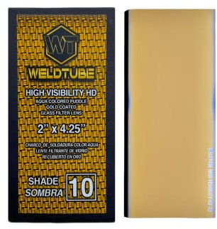 WELDTUBE High Visibility HD Glass Welding Lens (Shade 10)