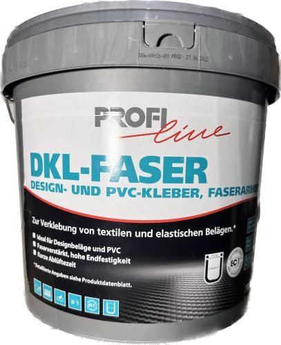 DKL Faser, Kleber für Vinyl-Paneele, PVC-Beläge mit FUSSBAR