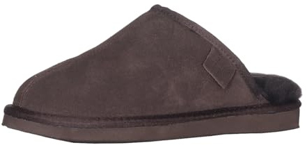 Harrys-Collection Lammfell Hausschuhe - 100% Merino Pantoffeln für Damen & Herren - Atmungsaktiv & Durchblutungsfördernd - Leder Hausschuhe