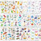 FUHOMI Tatuajes Temporales Niños 350+ tattoos temporales niños niñas de Unicornios Dinosaurios Animales Mariposas pegatinas infantiles regalitos cumpleaños invitados niños