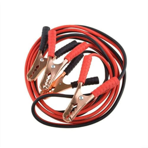 Oniissy Starthilfekabel 2M 500AMP für Benzin- und Dieselmotoren Autobatterie-LKW-Starter (4 Stück Polzangen)