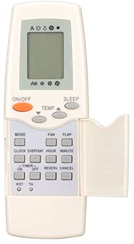 Haosie Mando Universal Aire Acondicionado - Compatible con RFL-0601, KFL-0301E, KF(R)-0199G