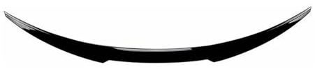 REOKIP Kofferraum Spoiler Heckspoiler Für B&MW 1er E82 E88 Coupé 118i 128i 135i 2007 2008 2009 2010 2011 2012 2013 Heckspoilerflügel Hinterer Spolierflügel(Schwarz)