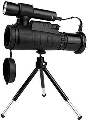 YJYJY Telescopio monocular Digital Potente con Zoom de 40 x 60 para teléfono Inteligente con trípode para observación de Aves en Adultos, Caza al Aire Libre, Viajes, Turismo, telescopio monocular