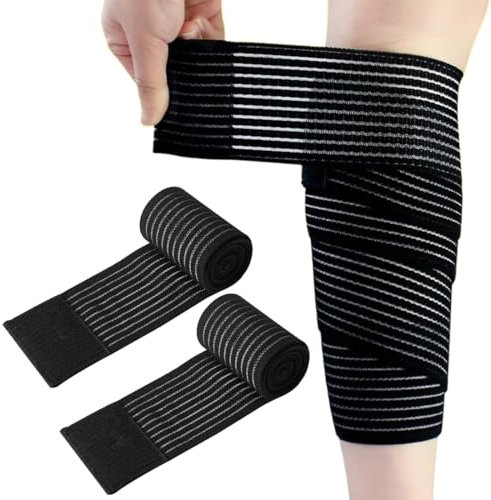 KWKPR 2 Pezzi Fascia da Polso, Polsiera Elastica Supporto per Polso per Uomini e Donne, Supporto per il Polso per Sport, Tendinite, Frattura e Distorsione del Polso, Lavoro, Unisex 5
