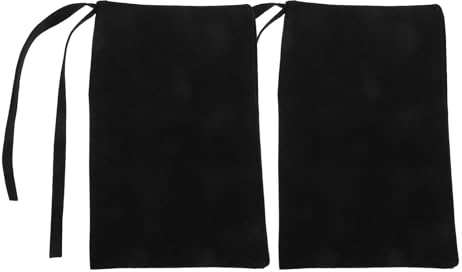 INOOMP 2 pezzi di custodia per posate da campeggio: borsa per riporre utensili da cucina all'aperto, borsa per posate, portautensili da tavola, portaposate riutilizzabile