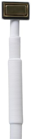 Manguera de Desagüe de Rebosadero del Fregadero - Conexión Cuadrada para Desagüe Tubo de Drenaje, Extensible Flexible Para Cocina Y Baño