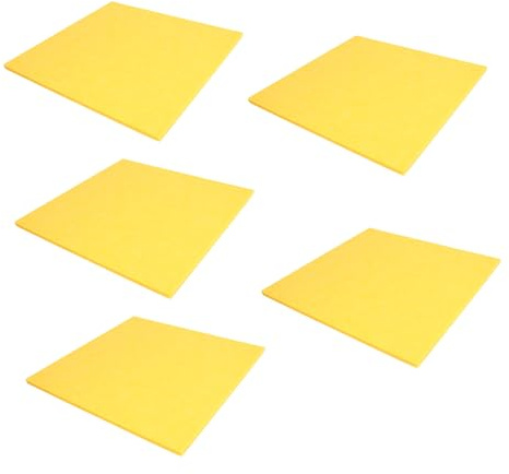 UTHCLO 5pcs Soundproof Wall Panels Felt Panel Home for Ktv Music for Home Studio and Living Space