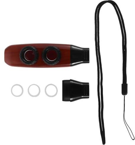 SAFIGLE Kazoo Musikinstrument mit Doppelloch Struktur aus Kunststoff Optimierte Klangqualität und Voller Ton für Musikalische Zusammenarbeit und Große Bühnenauftritte