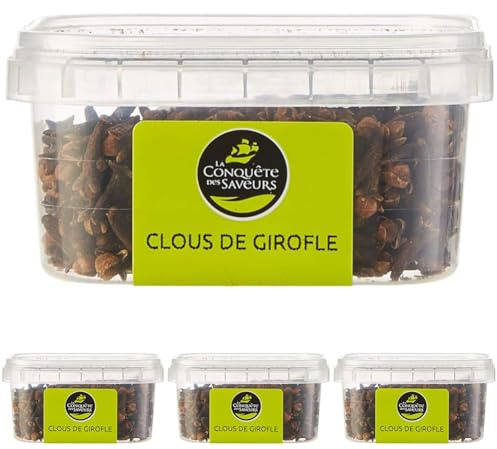 La Conquête des Saveurs Clous de Girofle 40 g (Lot de 4)