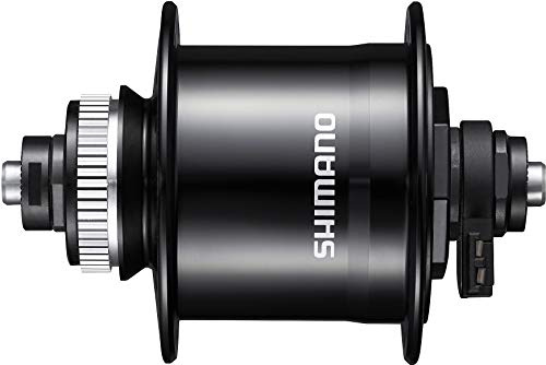 Shimano Nexus DH-UR700-3D Dynamo hub, 6v 3w, for Centre-Lock disc, 32h, 100 mm Q/R, Black