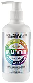 Balm Tattoo - Mantenimiento de color Balm Tattoo 250 ml - Gel para manetener el color - Hidrata la Piel en Profundidad - No Testada en Animales