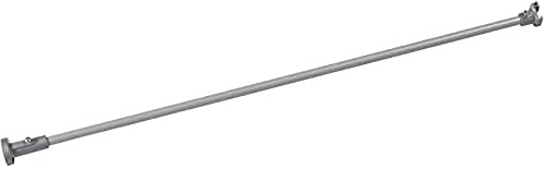 Leijma Stabiler Deckenanhänger aus Aluminium zur Montage der Leijma Stabiler Duschvorhangschiene, Duschvorhangstange mit Deckenbefestigung.