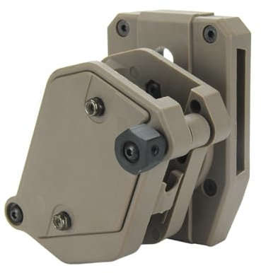 KRYDEX GEAR Tactical Magazintasche, Drehbare Magazinbeutel mit Mehreren Winkeln, Tauschen Sie Den Linken und Rechten Schnellverschluss Magazine Pouch für IPSC USPSA IDPA (DE)