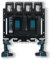 Holder For Makita Battery, 3-In-1 Wall Mount For Makita Batteries 18v 14.4v Chargers And Cordless Drill. Stable 4 Battery Holder For Makita Charger Holder For Makita And Cordless Drill Holder