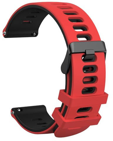 Amzpas für Uhrenarmband 20mm 22mm Armband Damen Herren,Neues Silikon Sport Ersatzarmbänder Uhrenarmband für 20mm 22mm Armband