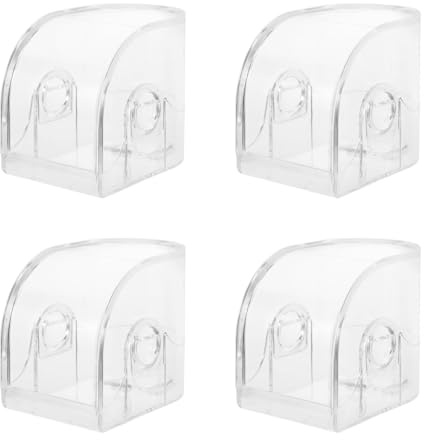 SAFIGLE Uhrenbox Aus Transparentem Acryl 4-Fach Quadratisch 3.54X2.95X9.45 Inch Uhren-Geschenketui Mit Aufhängeloch Für Aufbewahrung Zuhause Und Reise