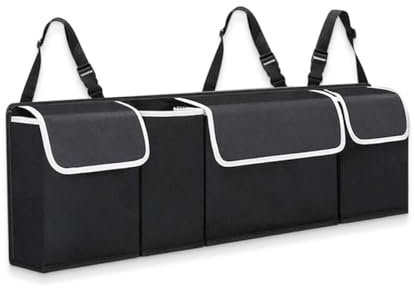 YUEDAM Auto Kofferraum Organizer für VW Passat B8, Kofferraumtasche Auto-Rücksitz-Aufbewahrungstasche Faltbar Kofferraumtasche Toolbag Zubehör