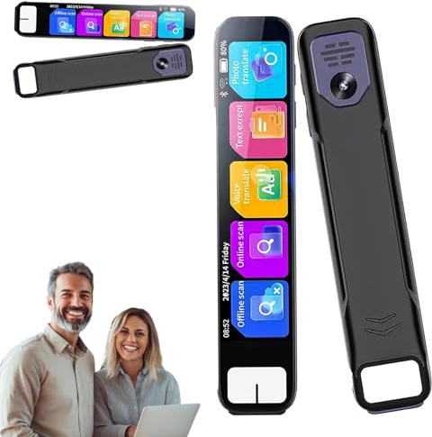Pen Gpt, AI Pen, Smart Pens, Scan Sense Pens, Instant Answers, Offline Translation, AI Answers for Math, History & More, Offline Translation, 60+ Languages (1 Set)