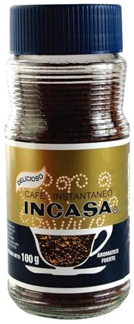 Cafe-Incasa's Instant Coffee, Glass Jar. (100g)
