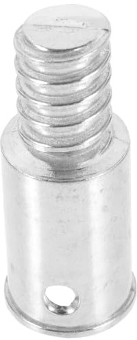 Hemobllo Metallgewindespitze für Besenstiel mit Pulverbeschichtung 25mm Außengewinde zur Befestigung von Mopps und Bürsten im Haushalt